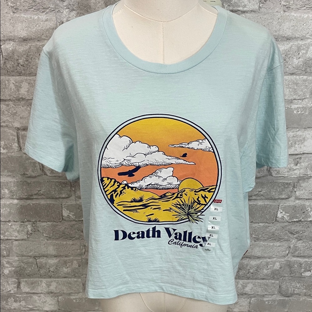 Levi's Death Valley Graphic Tee - Light Blue